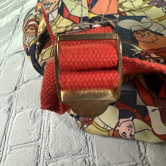 Disney Store Oh My Disney Hero Prince Backpack Bag Flynn Beast Eric Phillip - Picture 6 of 16